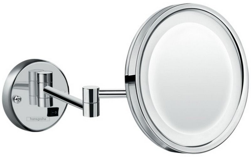 Зеркало косметическое Hansgrohe Logis Universal 3x с подсветкой 73560000