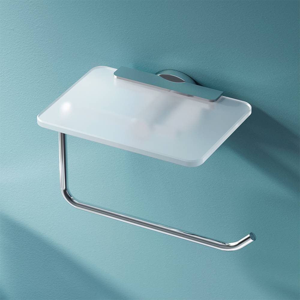 Держатель для туалетной бумаги с полкой AM.PM X-Joy A85A341500