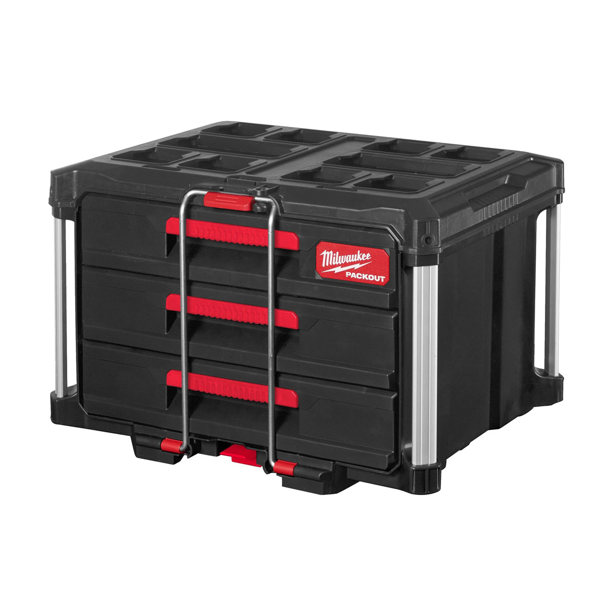 Ящик для инструментов Milwaukee PACKOUT с 3-мя выдвижными отсеками 4932472130