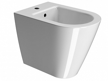 УЦЕНКА Биде напольное GSI Kube X 550х360 мм белое глянцевое 9462111_УЦ/4