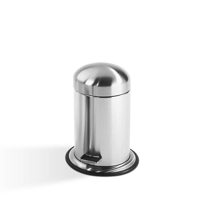 Ведро с педалью напольное Decor Walther TE 30 17x31 см сталь матовая 0608176