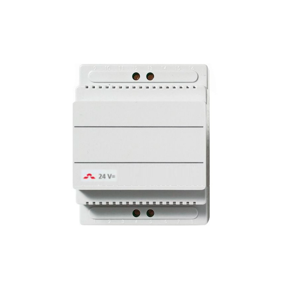 Блок питания DEVI для терморегулятора DEVIreg 850 на DIN-рейку 24 В DC 24 Вт 140F1089