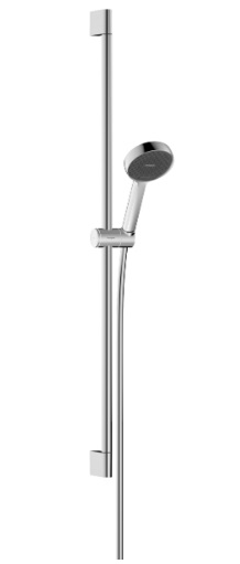Душевой набор Hansgrohe Activera Select S 95 2jet EcoSmart со штангой 90 см, хром 28046000