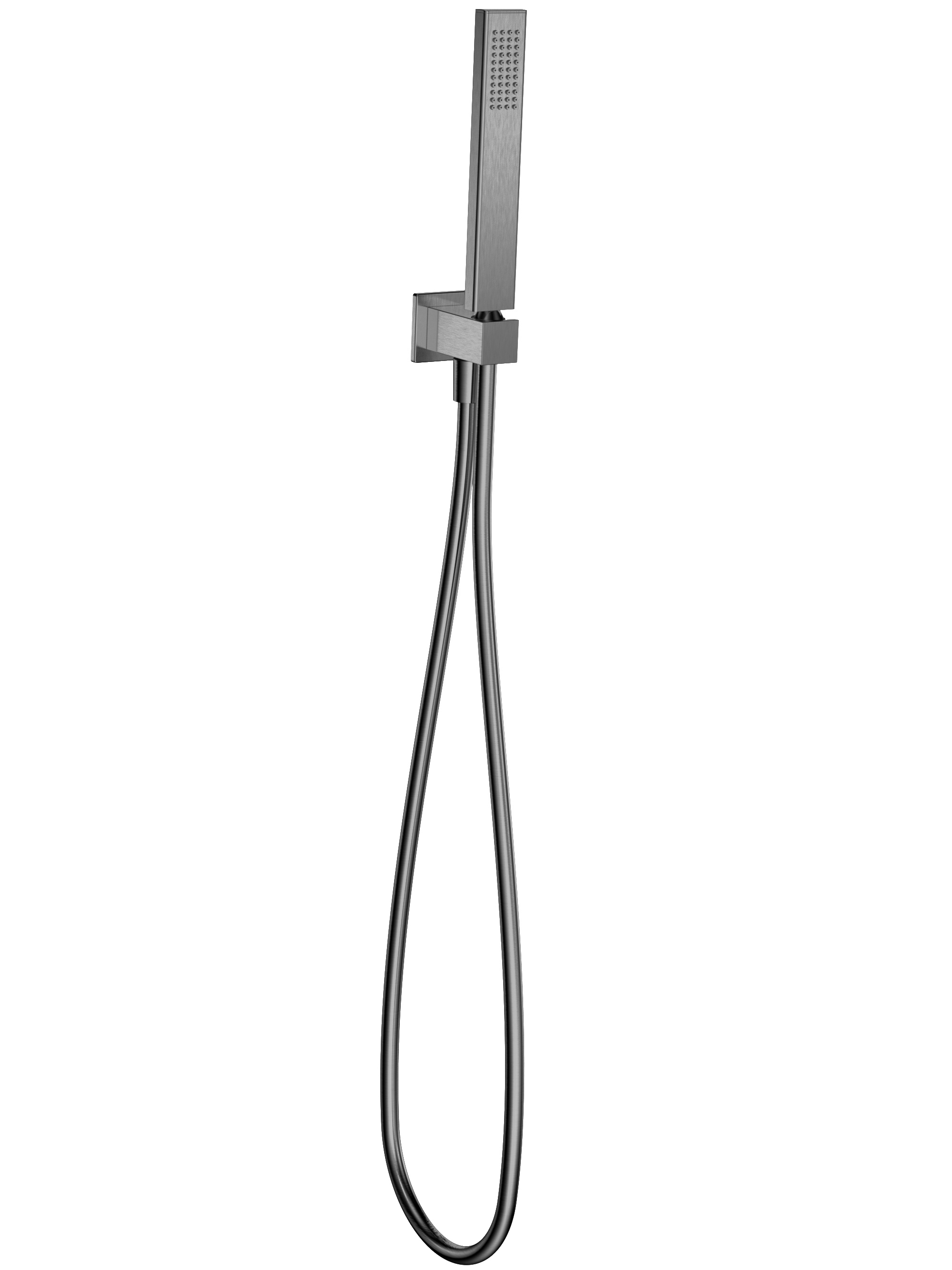Душевой набор AQUAME Savona AQM8712GM выход из стены с лейкой и шлангом 1500 мм металл AQM8712GM