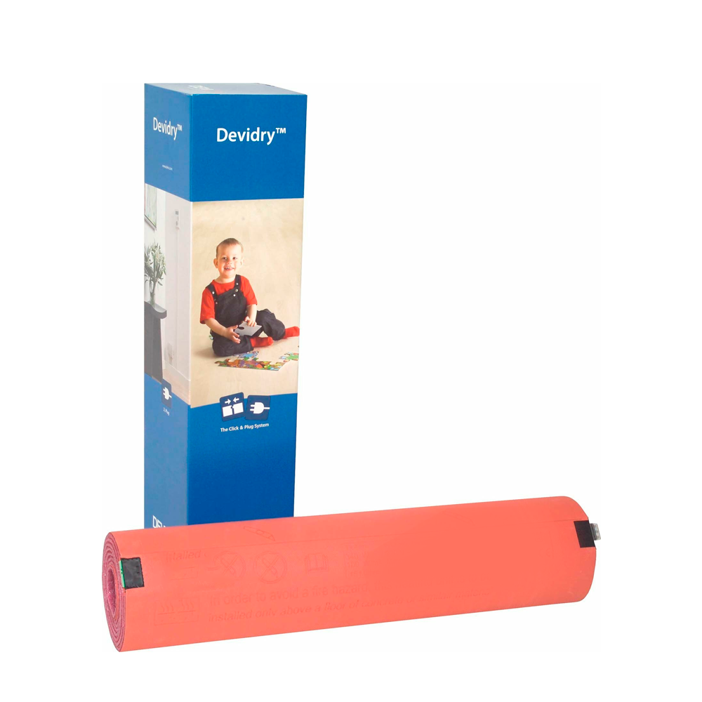 Нагревательная система DEVI DEVIdry 100 100 Вт/м2 1 х 1 м 89300020