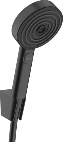 Душевой набор hansgrohe Pulsify Select S 105 мм 3 режима шланг 1600 мм черный матовый 24303670