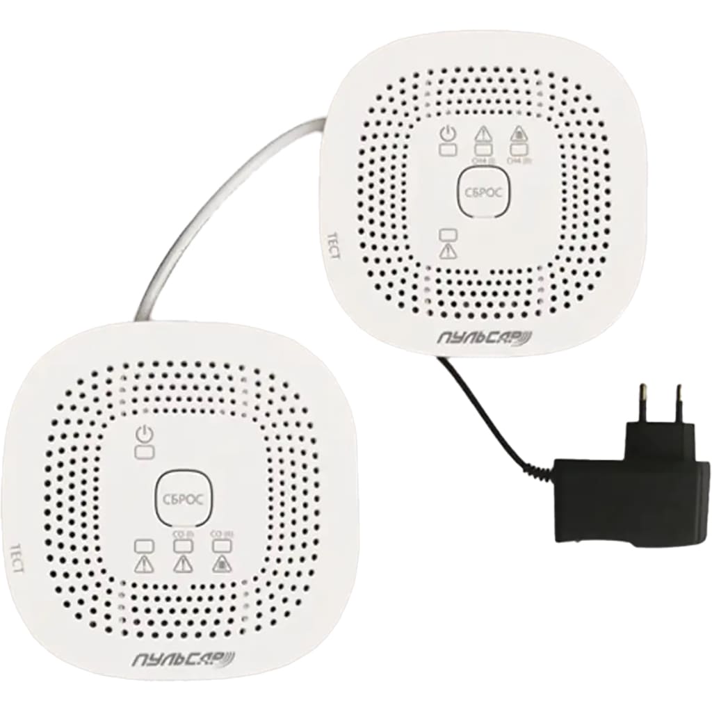 Комплект сигнализаторов загазованности Пульсар CO-CH с источником питания Н00035500