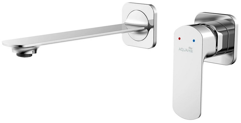 Смеситель для раковины AQUAMERIT Monza настенный 200 мм хром AQM6315CR