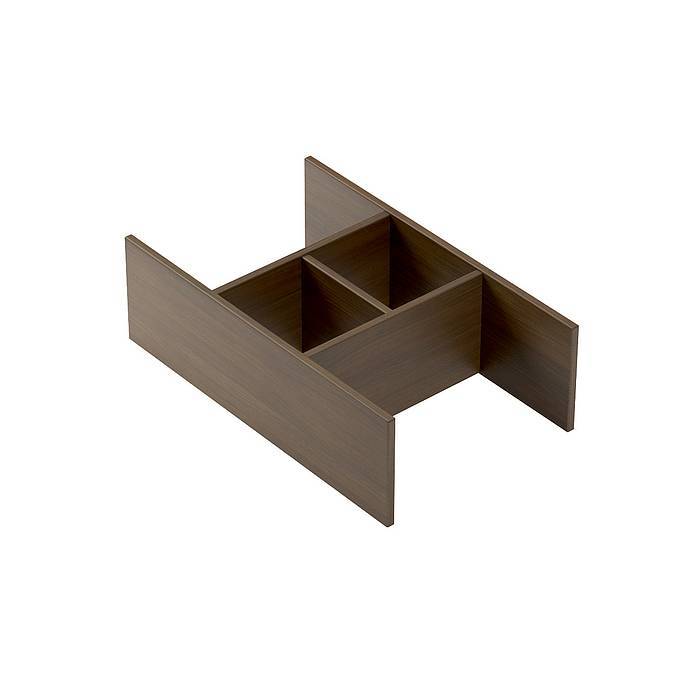 Вставка в выдвижной ящик emco Evo 30х10.6х37.3 см Walnut 9583 510 20