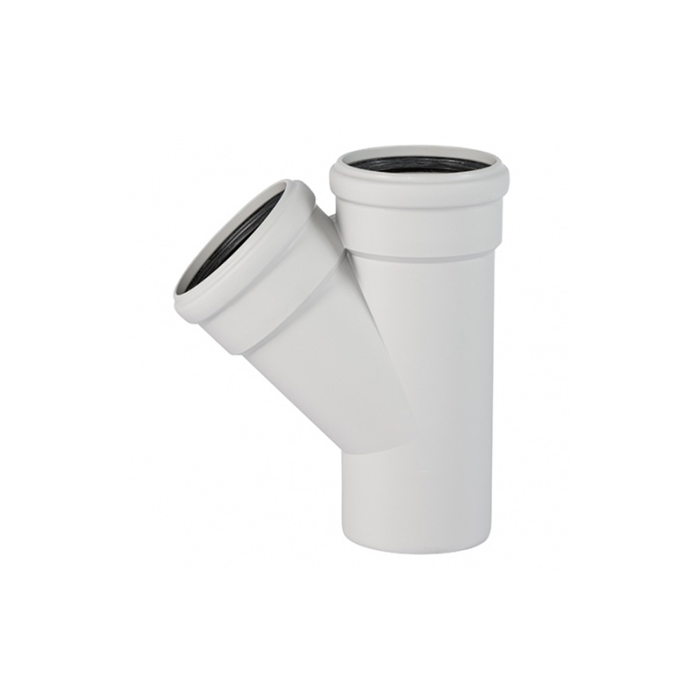 Тройник бесшумный Ostendorf Skolan Safe SKEA 160/110 45° 337210