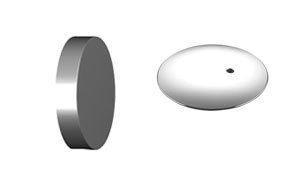 Комплект завершения сборки слива-перелива Dornbracht шампань 36 242 970-47