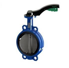 Затвор дисковый поворотный Tecfly межфланцевый DN 65 PN 16 VPG4448-02EP0065