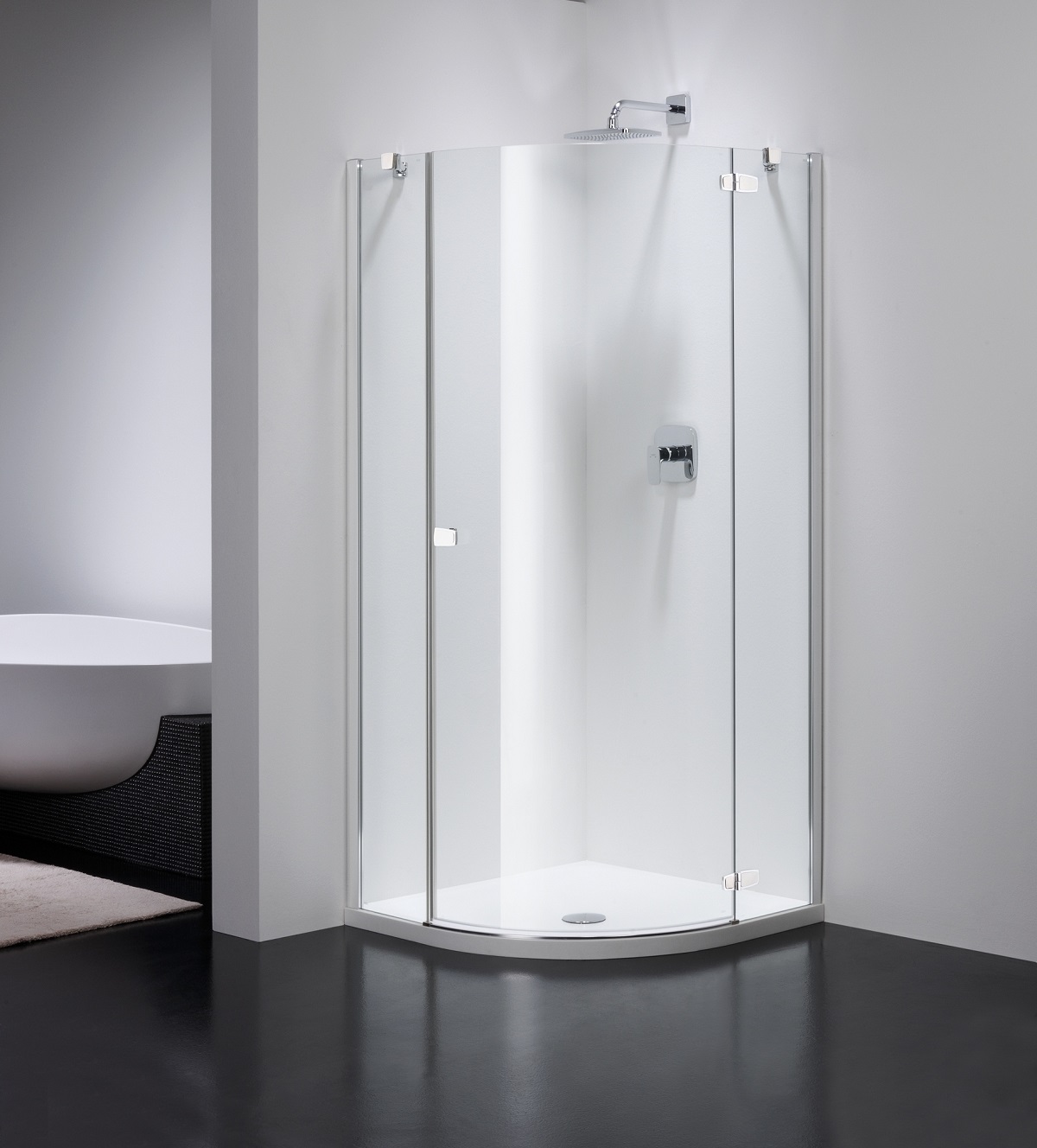 Душевая кабина 1/4 круга Provex Combi 1000х1950 мм R550 6005 CS 05 GH R