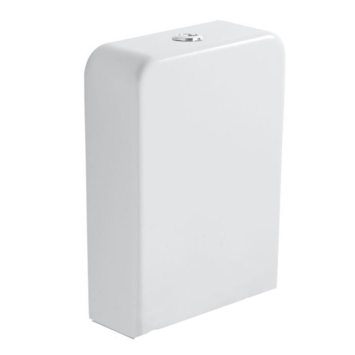 Бачок для унитаза Globo Forty3 360х490 мм нижний подвод белый глянцевый FO008BI