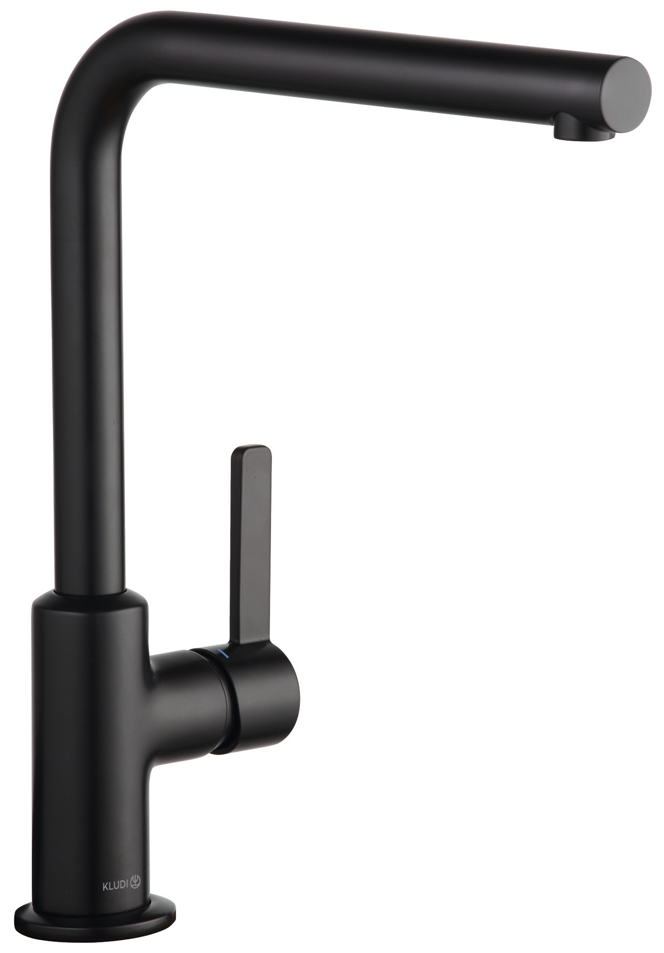 Смеситель для кухни Kludi L-INE S Г-излив 265 мм черный матовый 408033975
