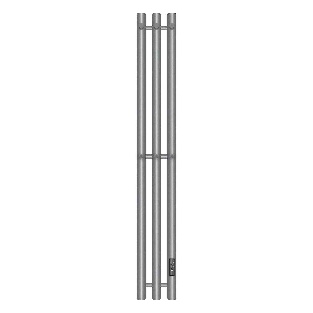 Полотенцесушитель электрический Primoclima Sol R E графит PCSolREGR120123 R