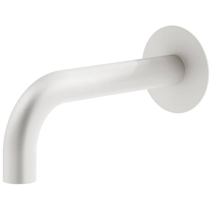 Излив для ванны Plumberia Selection IXO длина 25 см белый матовый SPT0258BO