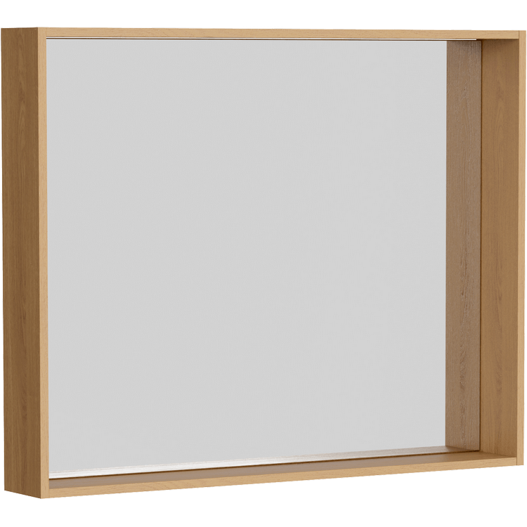 Зеркало в раме AQUATON Basic 1000х142х80 мм дуб золотой BAS0210DZ