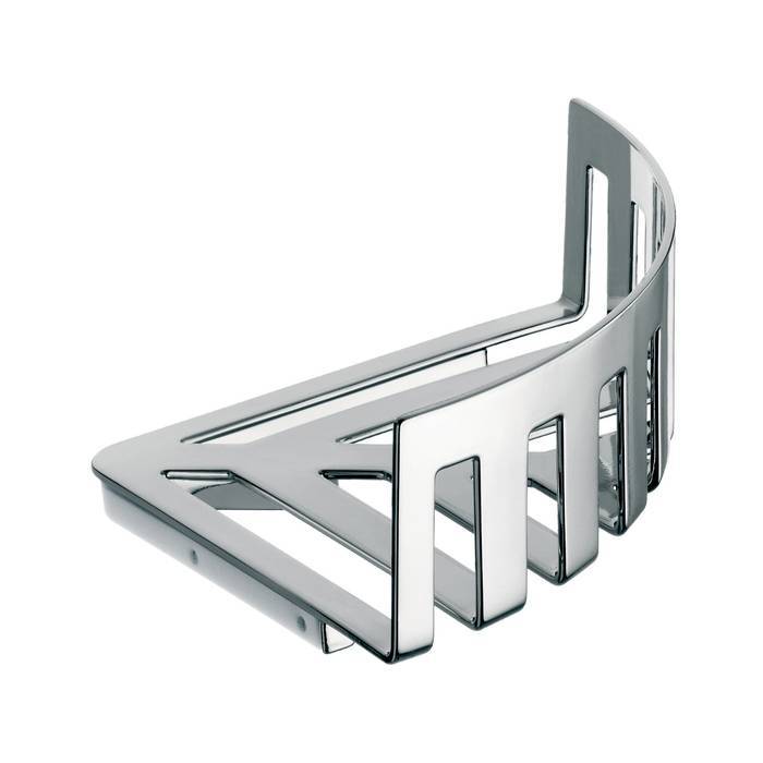 Полка-решетка угловая emco System2 съемная 182x180x80 мм хром 3545 001 33