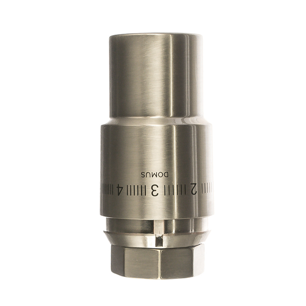 Термостатическая головка SR Rubinetterie Ретро M30x1.5 никель матовый N093-0000NS00