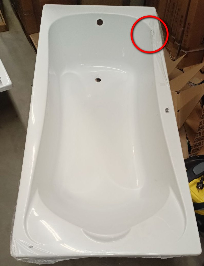 Ванна акриловая Roca BeCool 1900x900 мм прямоугольная с отверстиями для ручек ZRU9303020