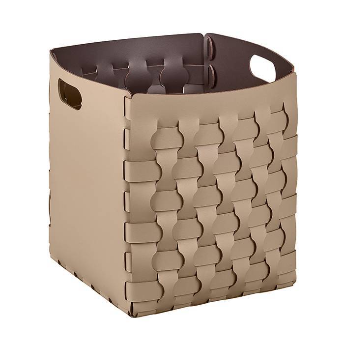 Корзинка ADJ Dubai 35x35x40 см капучино/шоколад 2047.04/06