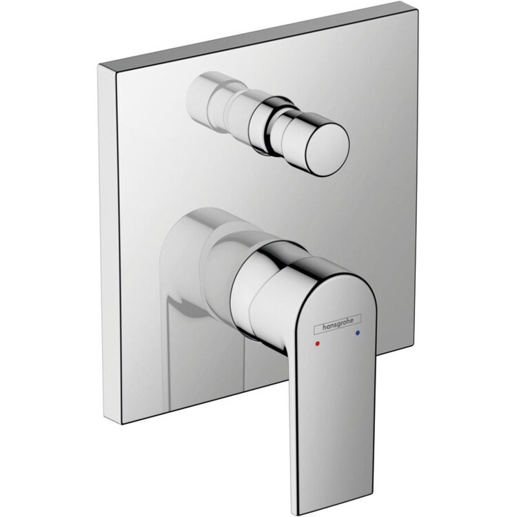 Смеситель для ванны hansgrohe Vernis Shape однорычажный скрытый монтаж хром 71468000