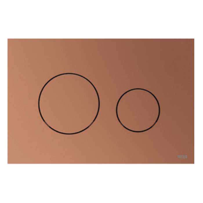 Панель смыва для унитаза TECE TECEloop двойной смыв красная бронза 9240937