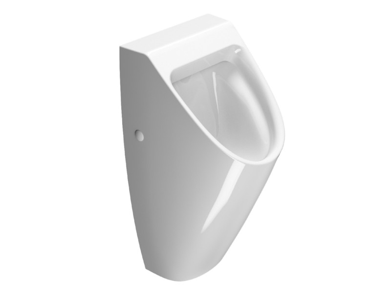 Писсуар подвесной безободковый GSI Community 350х310 мм белый глянцевый 9097FO11