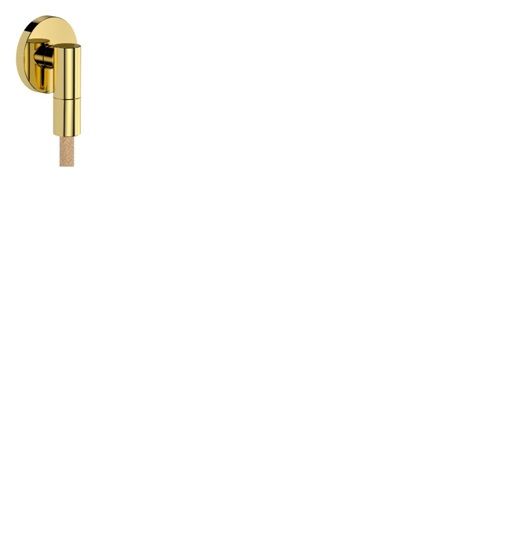 Шланговое подключение Hansgrohe FixFit Fine S с клапаном обратного тока полированное золото 28882990
