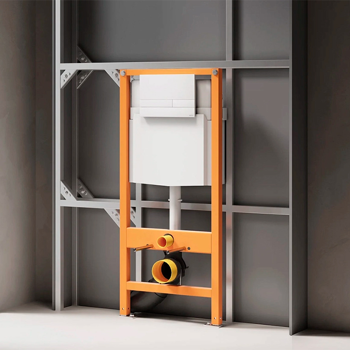 Инсталляция для подвесного унитаза Salini Gemelli 13.5х50х112 см 30P1WFST111