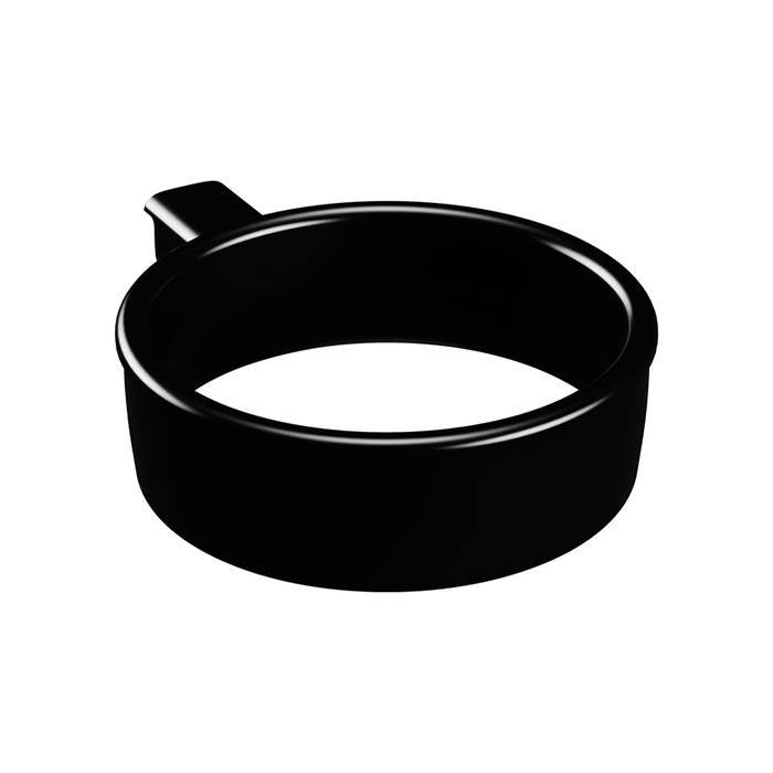 Держатель фена Burgbad Vry подвесной черный матовый ACJW001