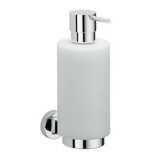 Дозатор для жидкого мыла Colombo Design Nordic подвесной хром/матовое стекло B9323.CR-VAN