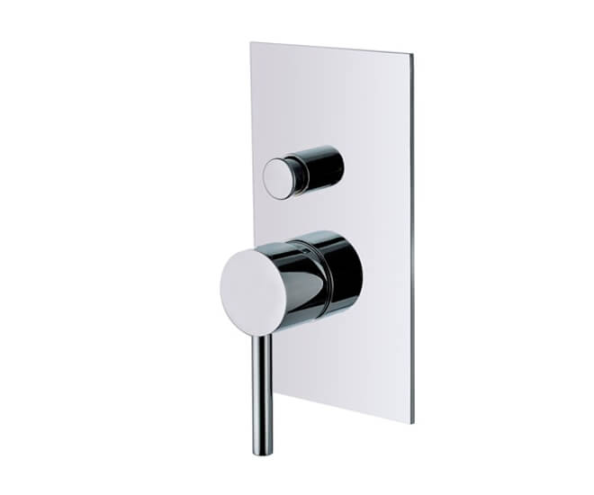 Смеситель для душа встраиваемый на 2 потребителя M&Z MZ-Expo комплект хром MZE02800