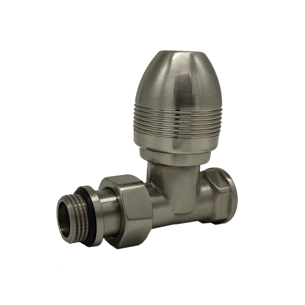 Вентиль ручной прямой SR Rubinetterie Ovus 1/2 матовый никель 0436-1500NS00