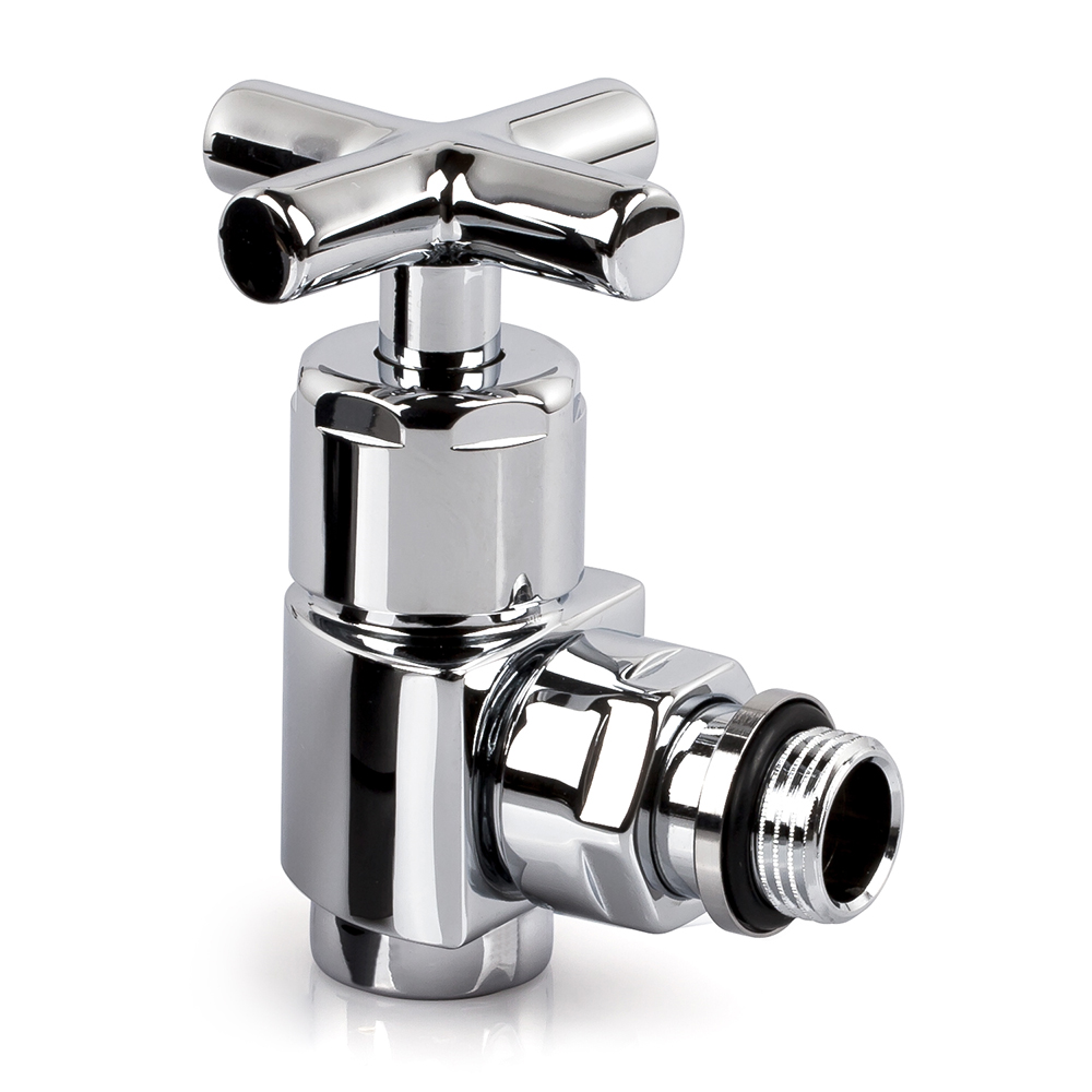 Вентиль угловой ручной SR Rubinetterie Prestige & Minimal 1/2 крест хром 0375-1500C000