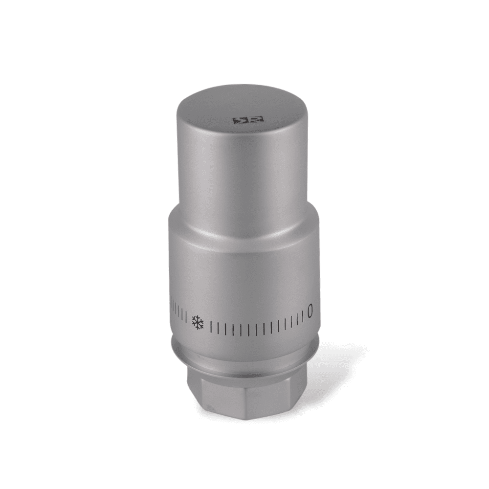 Термостатическая головка SR Rubinetterie Ретро M30x1.5 хром матовый N093-0000CS00