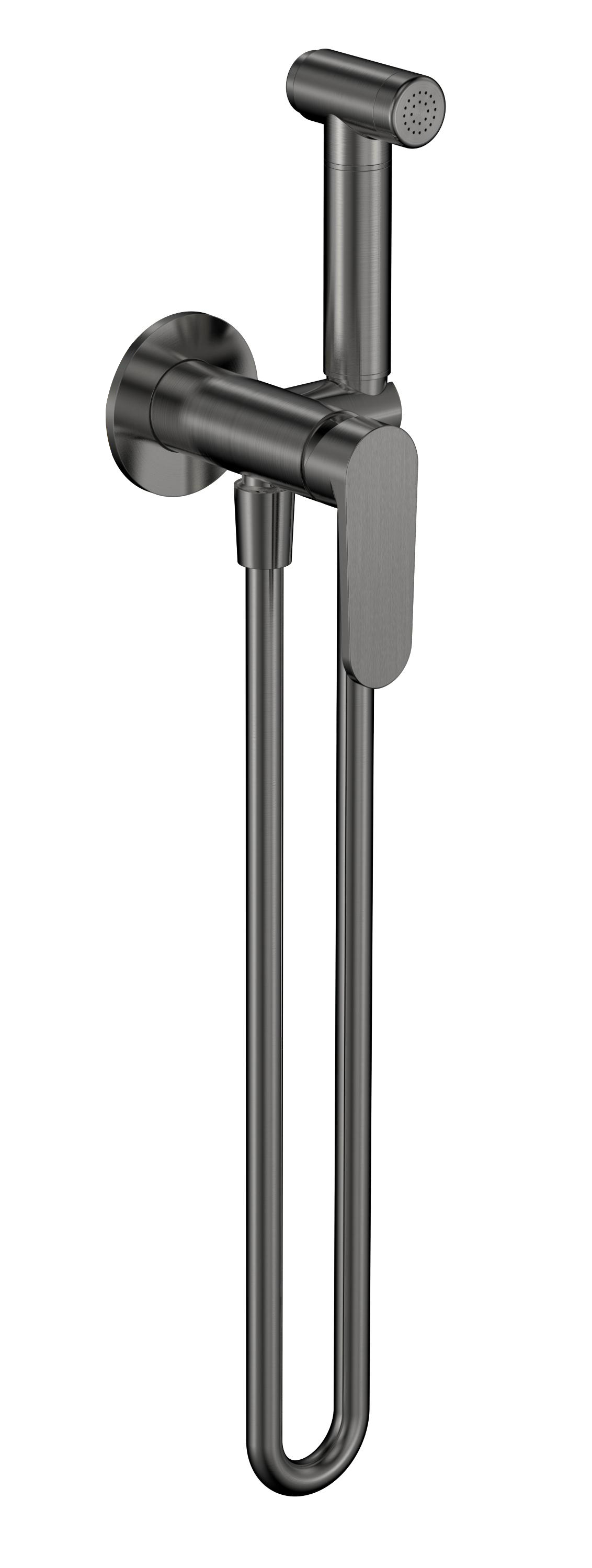 Гигиенический душ AQUAMET Novara комплект скрытого монтажа металл AQM6917GM