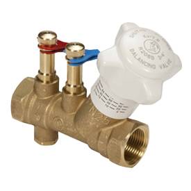 Клапан балансировочный статический Giacomini R206B DN 32 1 1/4 со штуцерами R206BY006