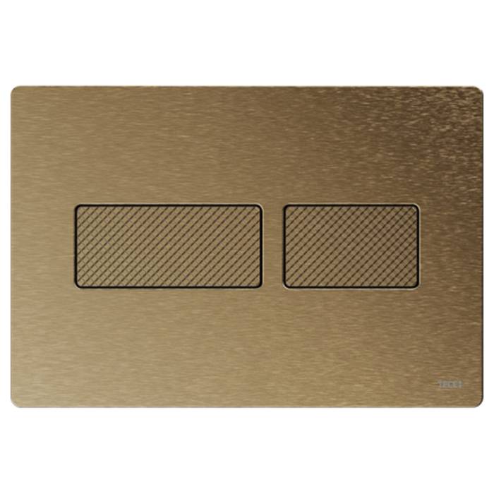 Панель смыва для унитаза TECE TECEsolid двойной смыв бронза 9240435