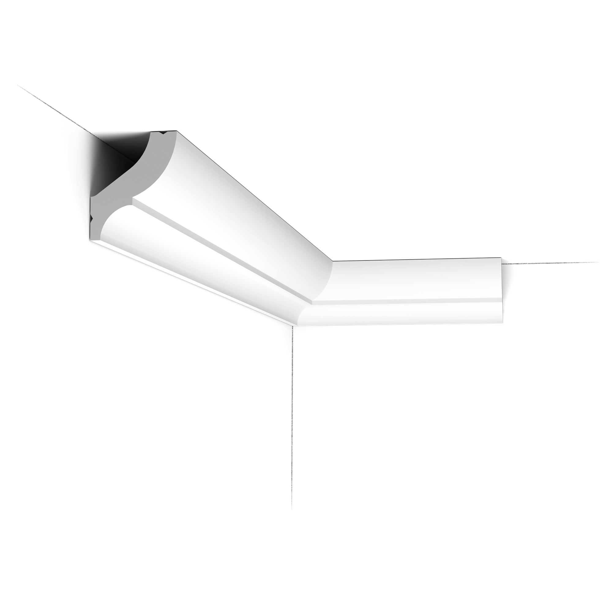 Карниз потолочный Orac Decor Basixx 50x50x2000 мм CB502N
