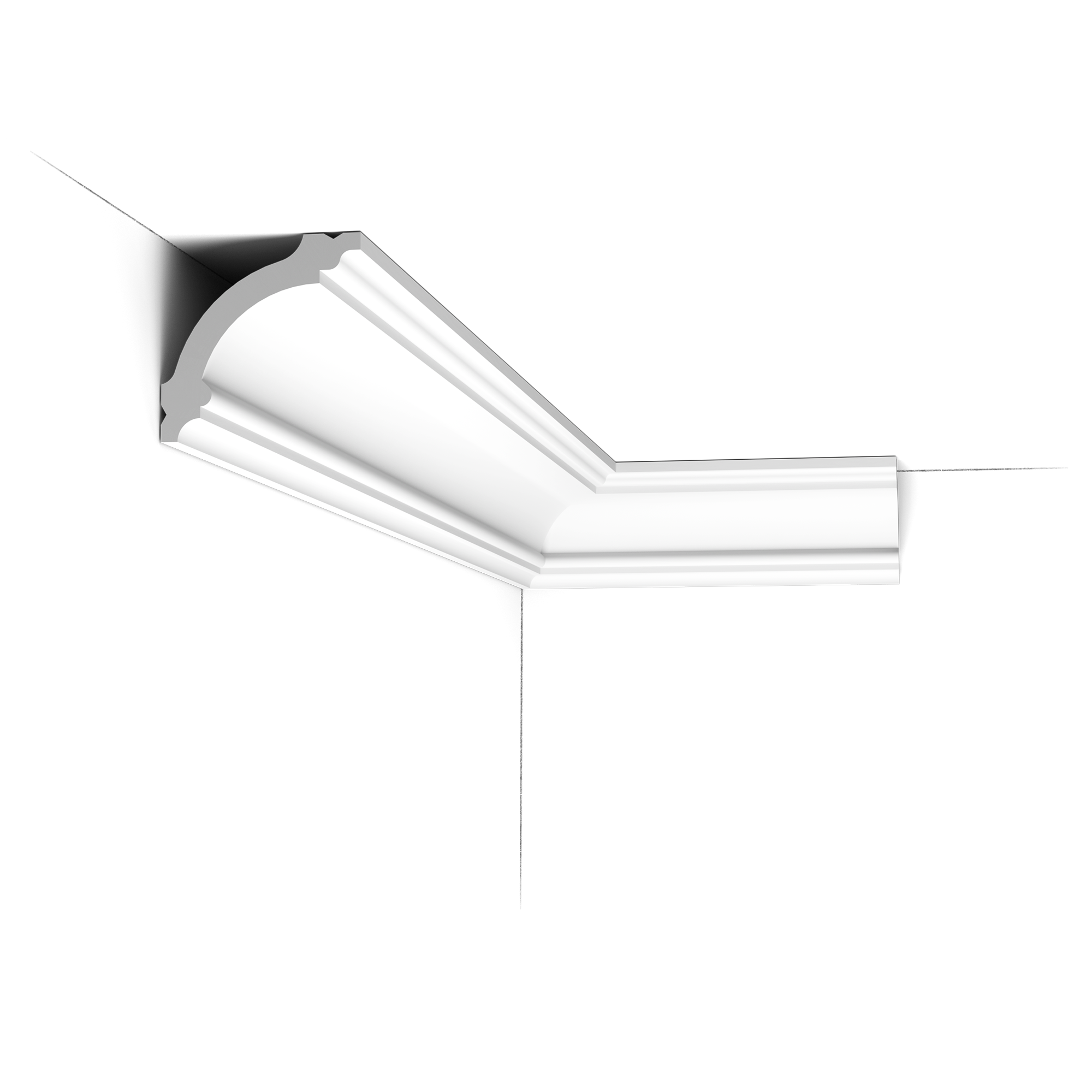Карниз потолочный Orac Decor Basixx 67x67x2000 мм CB511N