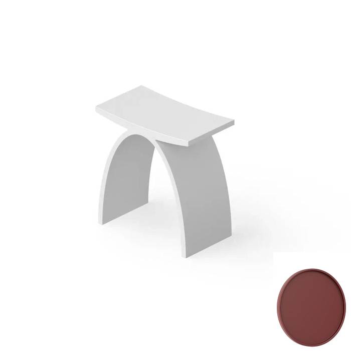 Стул напольный Dea Design Accessories 42х23х43 см red wine DD3001 420 17