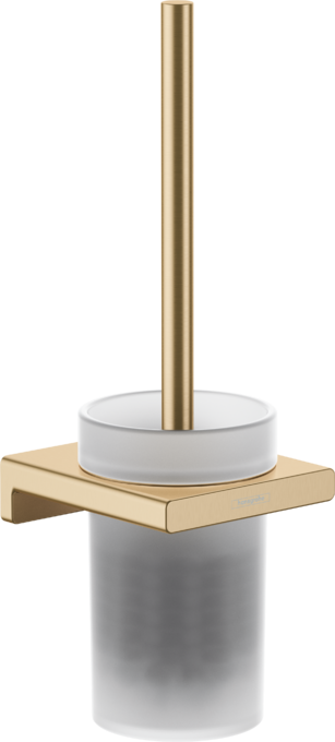 Ершик для унитаза настенный Hansgrohe AddStoris шлифованная бронза 41752140