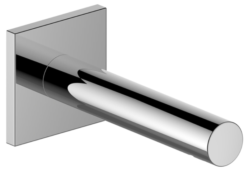 Излив для ванны KEUCO IXMO 202 мм квадратное основание хром 59545 010102