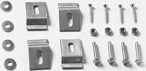 Комплект креплений для раковин под столешницу Artceram ACA001 хром