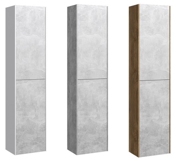 Комплект дверей пенала Aquaton Mobi Бетон светлый MOB0735BS23