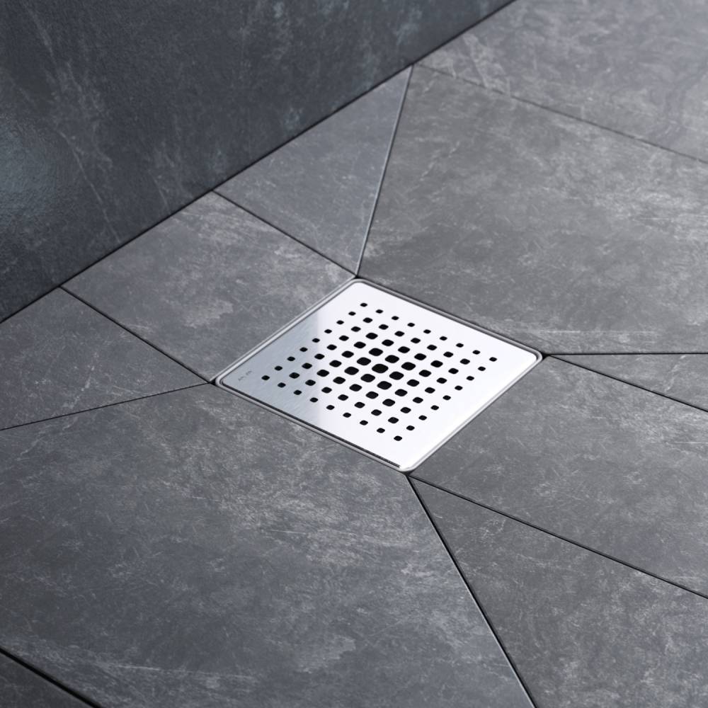 Трап для душа точечный AM.PM PrimeFlow Point мокрый затвор Cut Gradient 10 см W02BD-P11-010-01SB