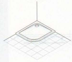 Душевой поддон Ideal Standard UltraFlat 90х70 см левый K240301