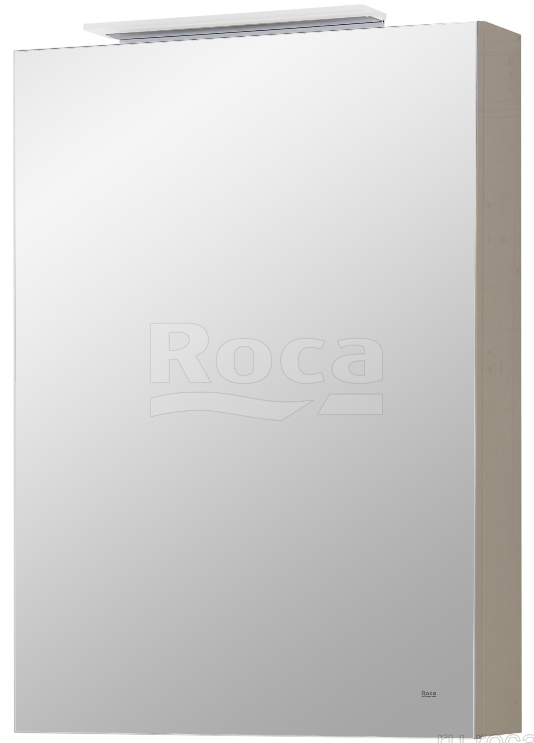 Шкаф зеркальный Roca Oleta левый 500x700x137 мм LED-подсветка капучино матовый A857643515